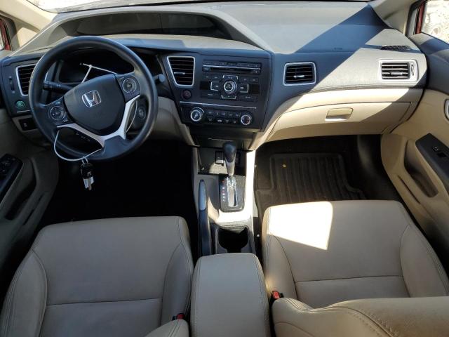 19XFB2F54EE040969 - 2014 HONDA CIVIC LX BURGUNDY photo 8