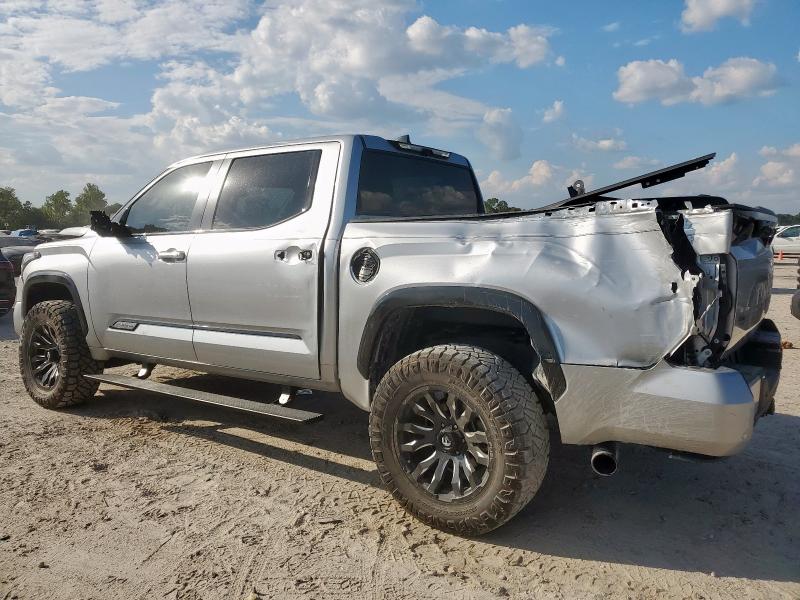5TFNA5AB9RX036810 - 2024 TOYOTA TUNDRA CREWMAX PLATINUM SILVER photo 2