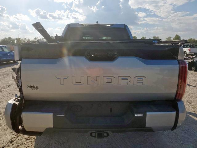 5TFNA5AB9RX036810 - 2024 TOYOTA TUNDRA CREWMAX PLATINUM SILVER photo 6