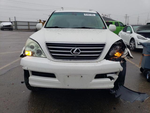 JTJBT20X640031040 - 2004 LEXUS GX 470 WHITE photo 5