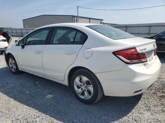 19XFB2F58FE076956 - 2015 HONDA CIVIC LX WHITE photo 2