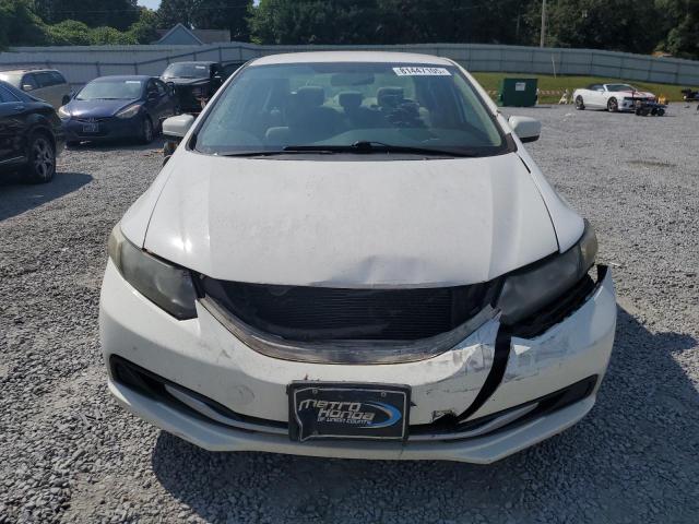 19XFB2F58FE076956 - 2015 HONDA CIVIC LX WHITE photo 5