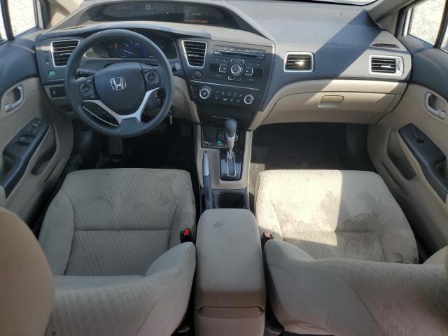 19XFB2F58FE076956 - 2015 HONDA CIVIC LX WHITE photo 8