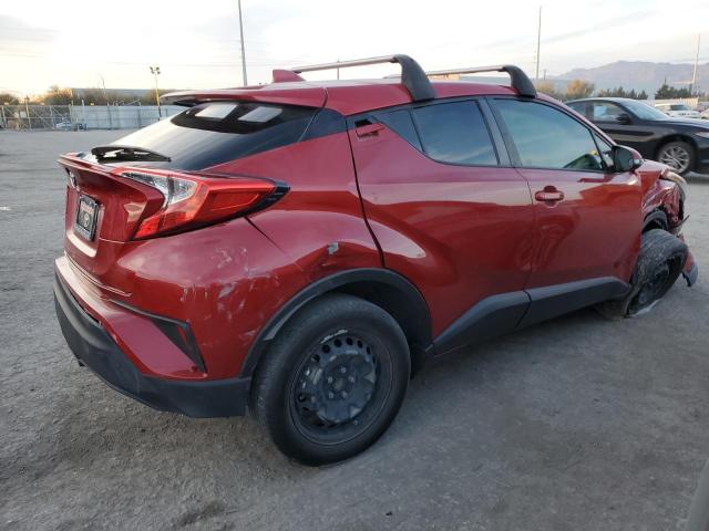 JTNKHMBX7L1088607 - 2020 TOYOTA C-HR XLE RED photo 3