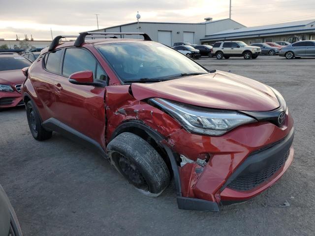 JTNKHMBX7L1088607 - 2020 TOYOTA C-HR XLE RED photo 4