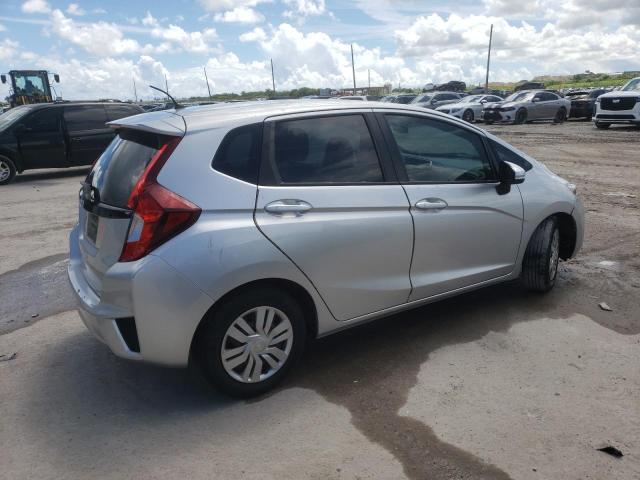 3HGGK5H50FM748549 - 2015 HONDA FIT LX SILVER photo 3