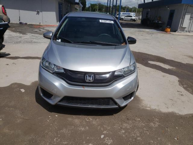 3HGGK5H50FM748549 - 2015 HONDA FIT LX SILVER photo 5