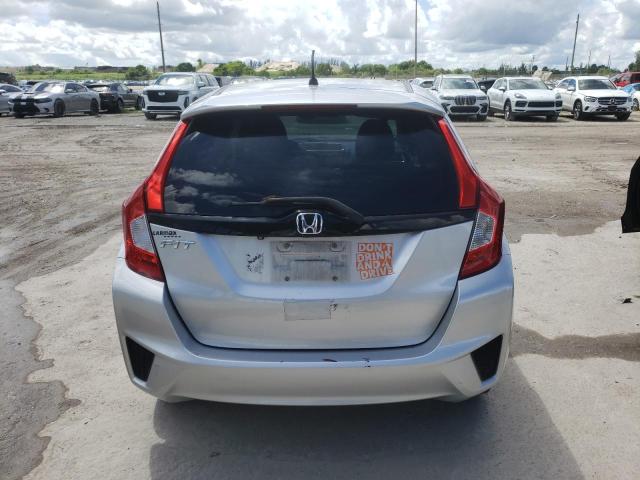 3HGGK5H50FM748549 - 2015 HONDA FIT LX SILVER photo 6