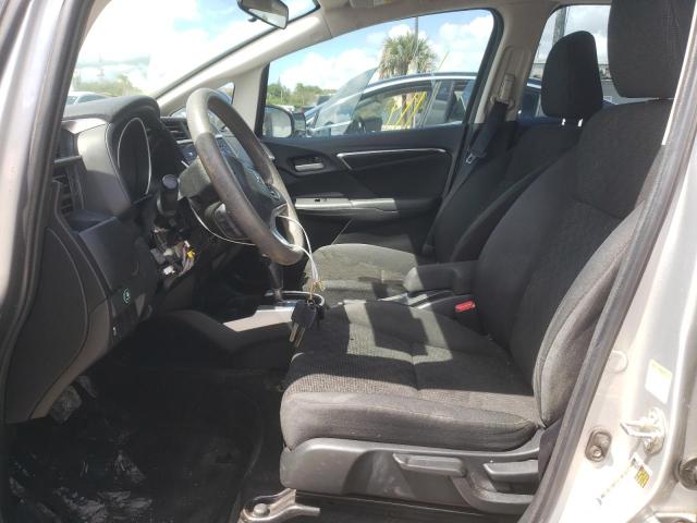 3HGGK5H50FM748549 - 2015 HONDA FIT LX SILVER photo 7