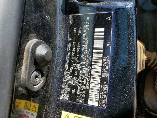 2T2BZMCA2HC075905 - 2017 LEXUS RX 350 BASE CHARCOAL photo 13