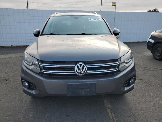 WVGBV7AX8GW605885 - 2016 VOLKSWAGEN TIGUAN S GRAY photo 5