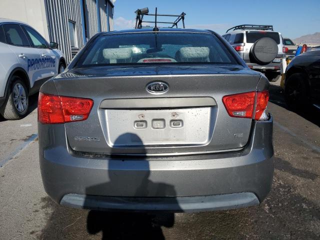 KNAFU4A22C5601288 - 2012 KIA FORTE EX GRAY photo 6