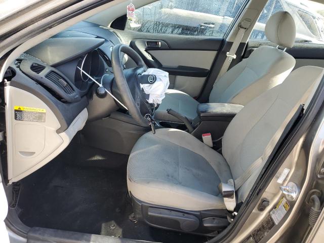 KNAFU4A22C5601288 - 2012 KIA FORTE EX GRAY photo 7