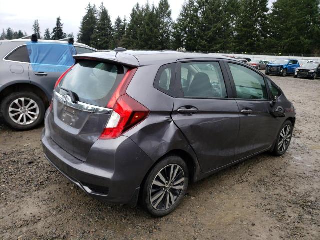 3HGGK5H88KM741188 - 2019 HONDA FIT EX GRAY photo 3