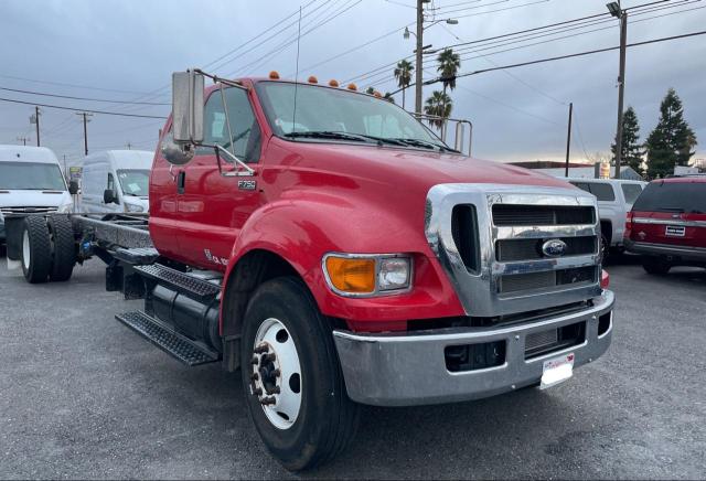 3FRWX7FK5FV638609 - 2015 FORD F750 SUPER DUTY RED photo 1