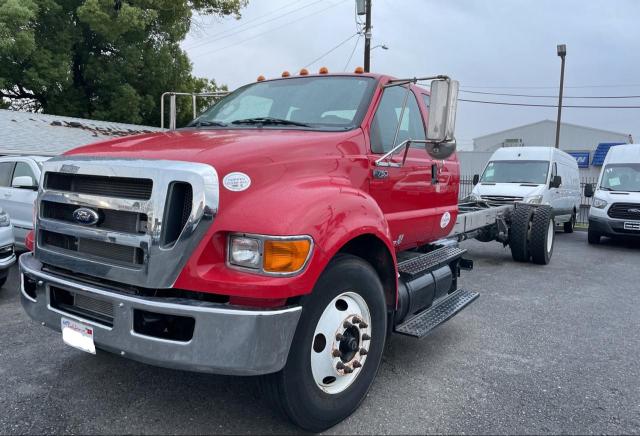 3FRWX7FK5FV638609 - 2015 FORD F750 SUPER DUTY RED photo 2