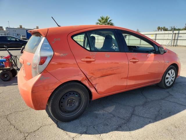 JTDKDTB39C1027203 - 2012 TOYOTA PRIUS C 橙色 照片 3