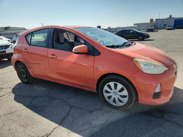 JTDKDTB39C1027203 - 2012 TOYOTA PRIUS C 橙色 照片 4