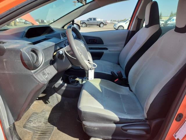 JTDKDTB39C1027203 - 2012 TOYOTA PRIUS C 橙色 照片 7