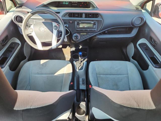 JTDKDTB39C1027203 - 2012 TOYOTA PRIUS C 橙色 照片 8