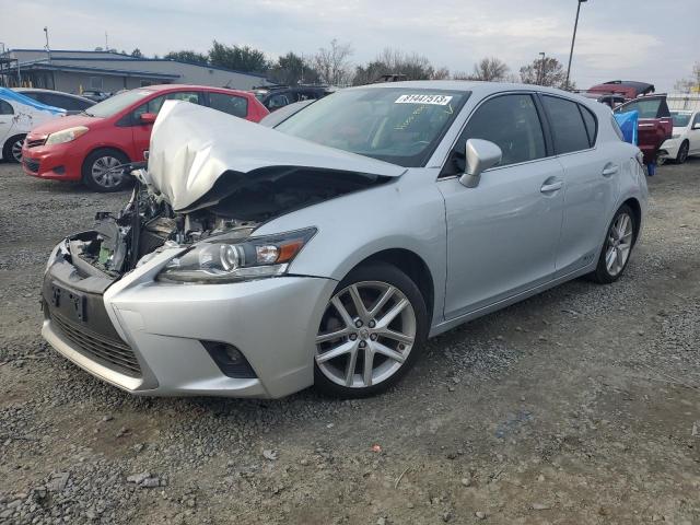 JTHKD5BH5E2174606 - 2014 LEXUS CT 200 SILVER photo 1