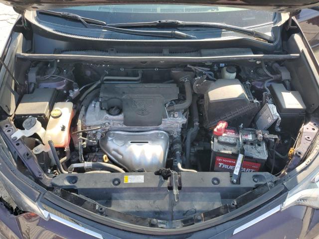 2T3WFREV6HW328869 - 2017 TOYOTA RAV4 XLE PURPLE photo 12