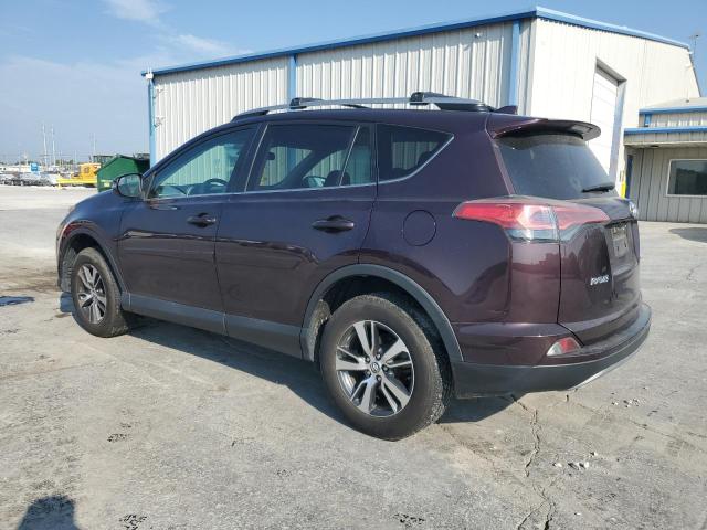2T3WFREV6HW328869 - 2017 TOYOTA RAV4 XLE PURPLE photo 2