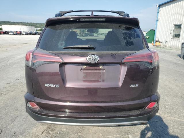 2T3WFREV6HW328869 - 2017 TOYOTA RAV4 XLE PURPLE photo 6