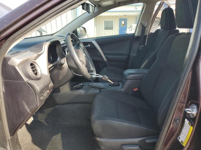 2T3WFREV6HW328869 - 2017 TOYOTA RAV4 XLE PURPLE photo 7