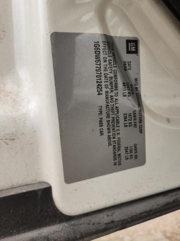 1G6DW677970124254 - 2007 CADILLAC STS თეთრი ფოტო 12