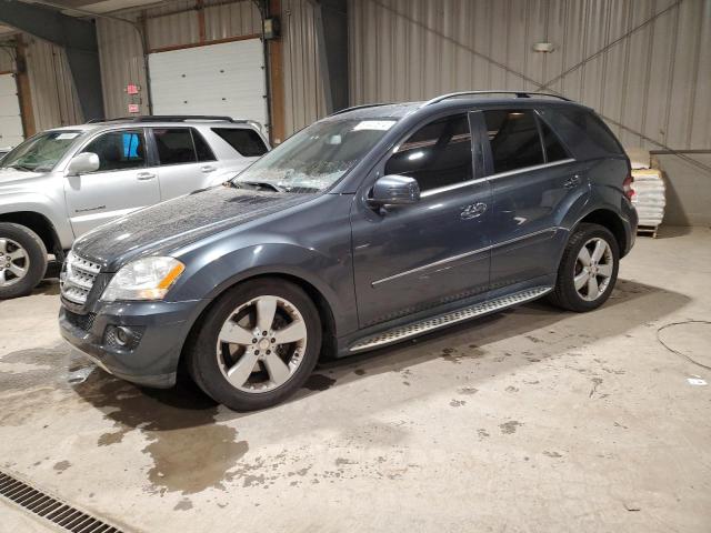 4JGBB8GB5BA627195 - 2011 MERCEDES-BENZ ML 350 4MATIC GRAY photo 1