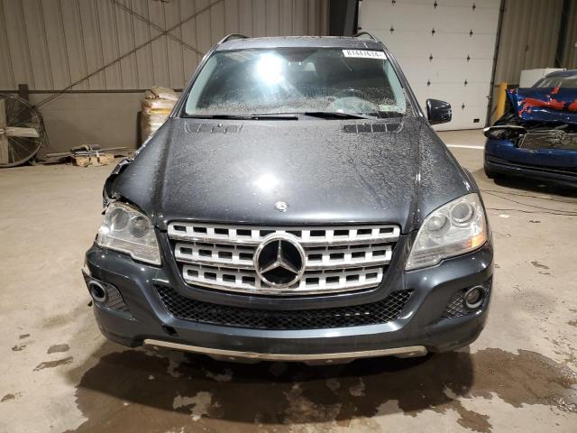 4JGBB8GB5BA627195 - 2011 MERCEDES-BENZ ML 350 4MATIC GRAY photo 5
