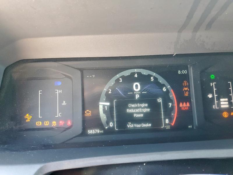 3TYKD5HN4RT001144 - 2024 TOYOTA TACOMA DOUBLE CAB WHITE photo 9