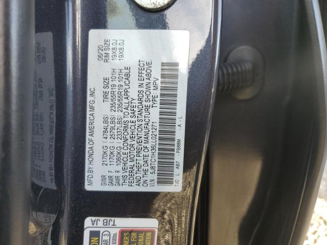 5J8TC1H36LL021271 - 2020 ACURA RDX 灰色 照片 14