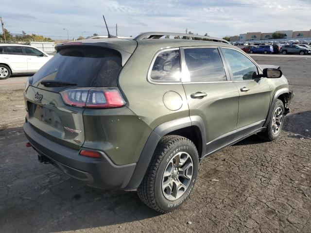 1C4PJMBX7MD253117 - 2021 JEEP CHEROKEE TRAILHAWK GREEN photo 3