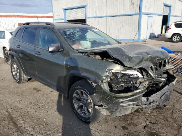 1C4PJMBX7MD253117 - 2021 JEEP CHEROKEE TRAILHAWK GREEN photo 4