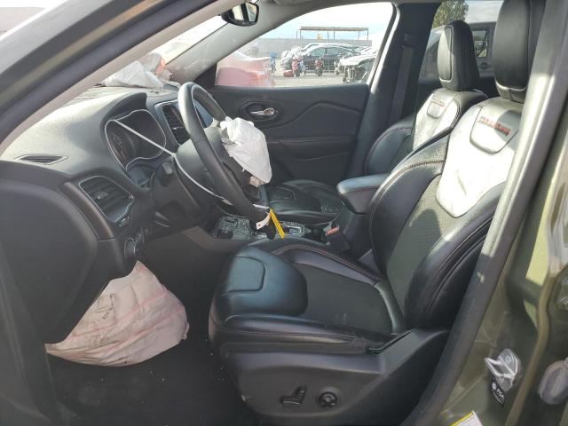 1C4PJMBX7MD253117 - 2021 JEEP CHEROKEE TRAILHAWK GREEN photo 7