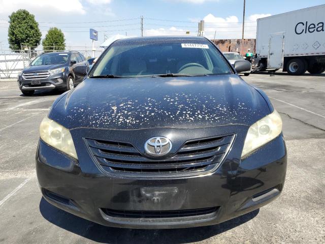 4T1BE46K07U601255 - 2007 TOYOTA CAMRY CE BLACK photo 5