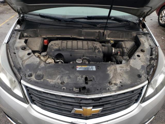 1GNKRFKDXGJ239780 - 2016 CHEVROLET TRAVERSE LS GRAY photo 12