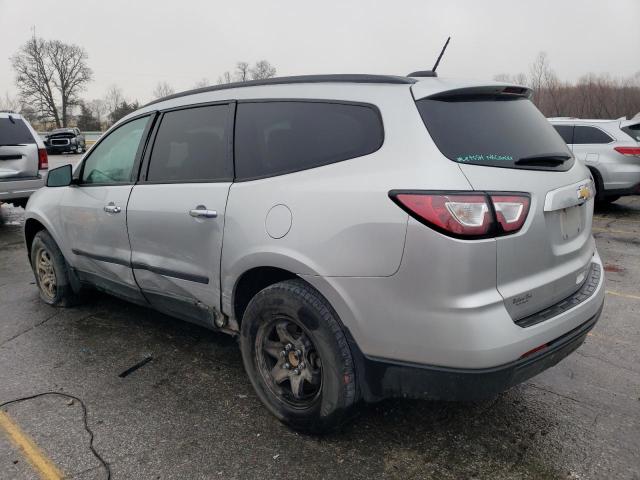 1GNKRFKDXGJ239780 - 2016 CHEVROLET TRAVERSE LS GRAY photo 2