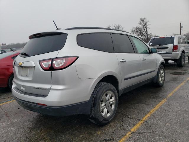 1GNKRFKDXGJ239780 - 2016 CHEVROLET TRAVERSE LS GRAY photo 3