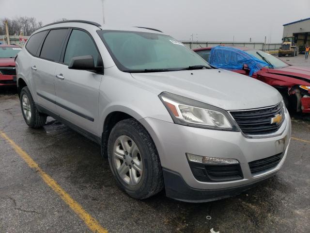 1GNKRFKDXGJ239780 - 2016 CHEVROLET TRAVERSE LS GRAY photo 4