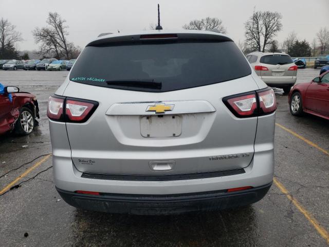 1GNKRFKDXGJ239780 - 2016 CHEVROLET TRAVERSE LS GRAY photo 6