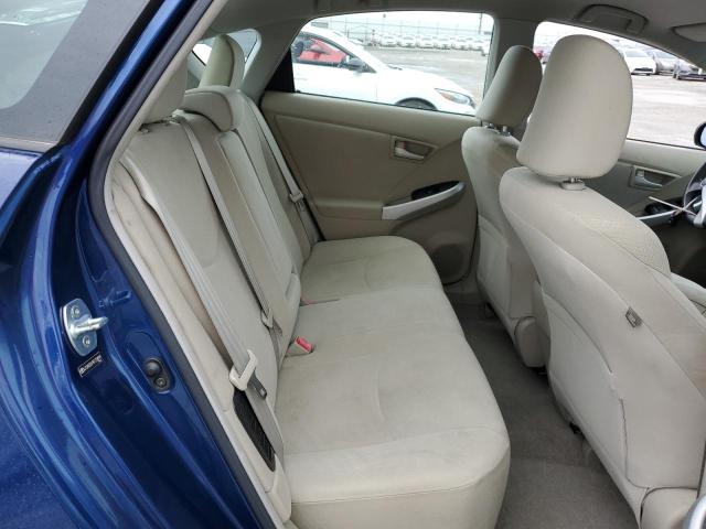 JTDKN3DU9B1358848 - 2011 TOYOTA PRIUS Bleu photo 10