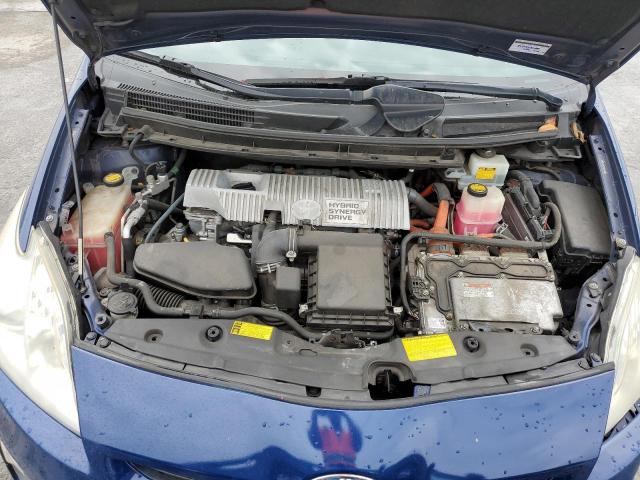 JTDKN3DU9B1358848 - 2011 TOYOTA PRIUS Bleu photo 11