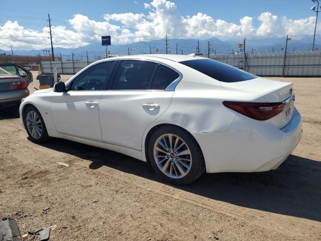 JN1EV7AP8JM591249 - 2018 INFINITI Q50 LUXE Ақ фото 2