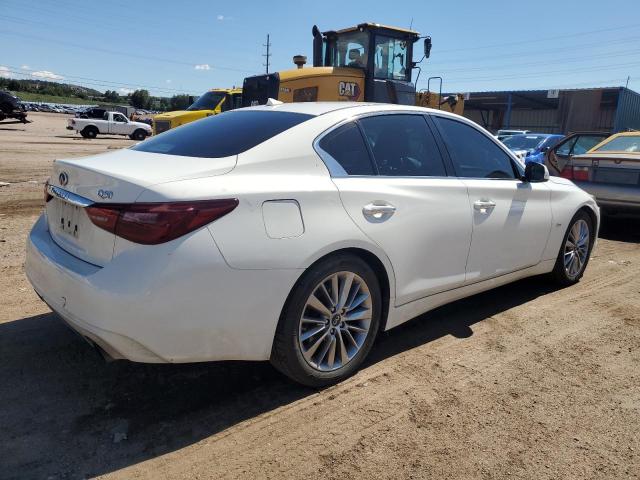 JN1EV7AP8JM591249 - 2018 INFINITI Q50 LUXE Ақ фото 3