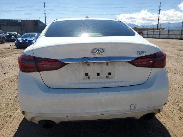 JN1EV7AP8JM591249 - 2018 INFINITI Q50 LUXE Ақ фото 6