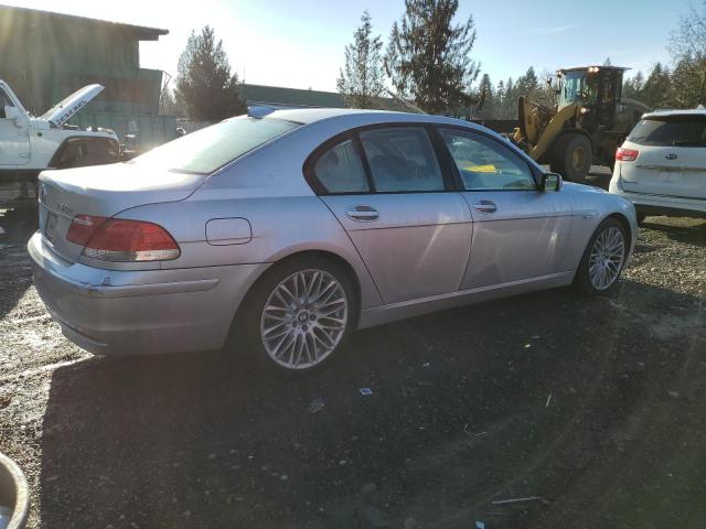 WBAHL83588DT11385 - 2008 BMW 750 I SILVER photo 3