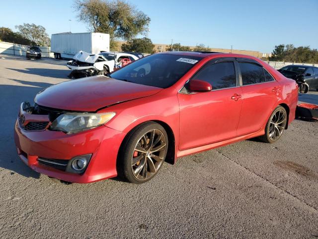 4T1BF1FK4CU562188 - 2012 TOYOTA CAMRY BASE RED photo 1